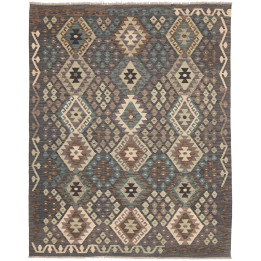 Hand Made Rug Kilim Afghanistan 158x197 Dark Gr