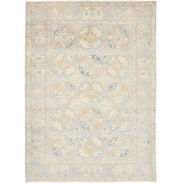 Hand Made Rug Kazak Afghanistan 144x198 Light G