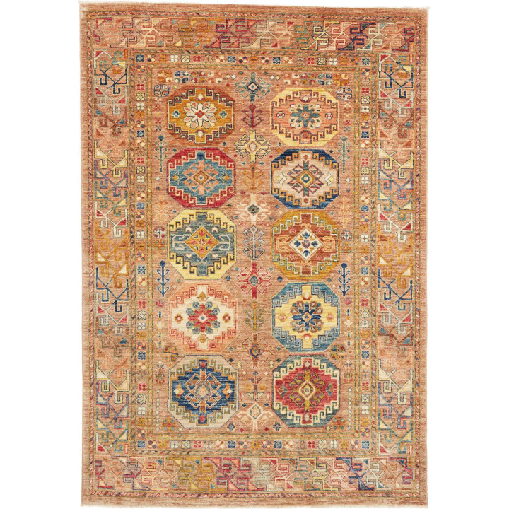 Hand Made Rug Floralia Pakistan 146x210 Rust Br