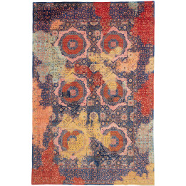Hand Made Rug Kairo Pakistan 200x299 Dark Blue