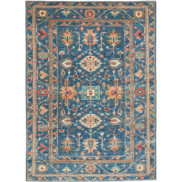 Hand Made Rug Kazak Fine Pakistan 172x240 Blue