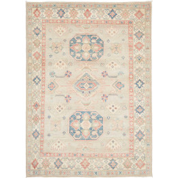 Hand Made Rug Kazak Afghanistan 154x213 Beige B