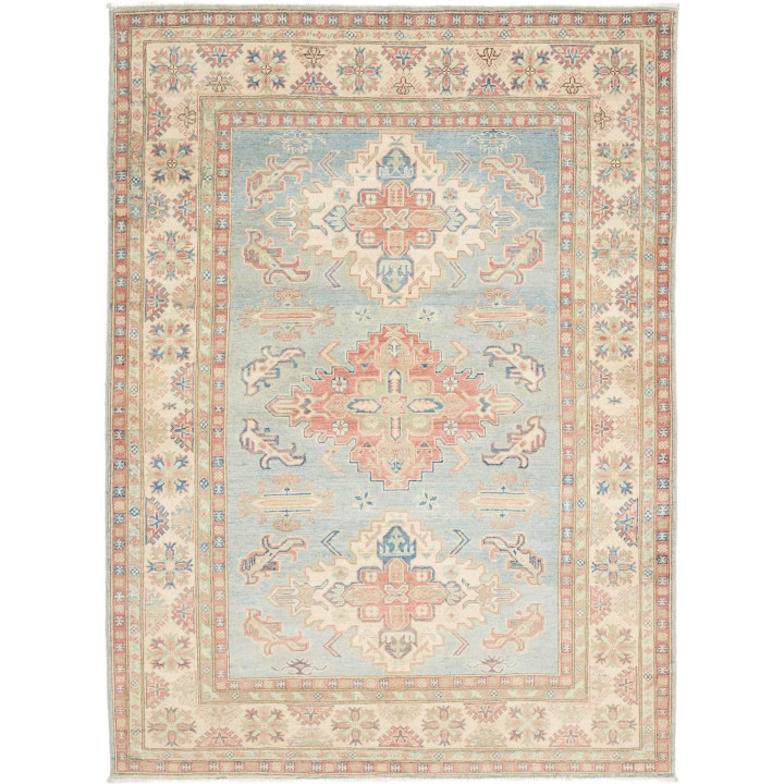 Hand Made Rug Kazak Afghanistan 170x228 Light B