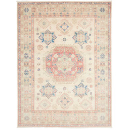 Hand Made Rug Kazak Afghanistan 154x203 Ivory A