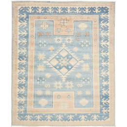 Hand Made Rug Kazak Afghanistan 164x200 Light B