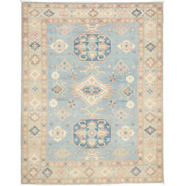 Hand Made Rug Kazak Afghanistan 155x198 Light B