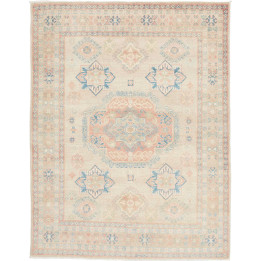 Hand Made Rug Kazak Afghanistan 152x197 Ivory D