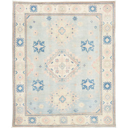 Hand Made Rug Kazak Afghanistan 150x185 Light B