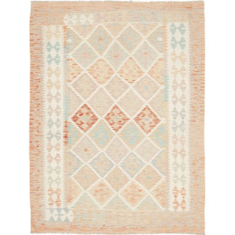 Hand Made Rug Kilim Afghanistan 154x200 Beige I