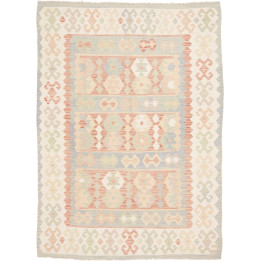 Hand Made Rug Kilim Afghanistan 148x203 Ivory L