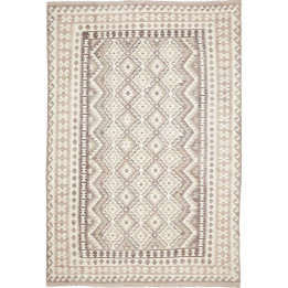 Tappeto Originale Kilim Afghanistan 205x294 Gri