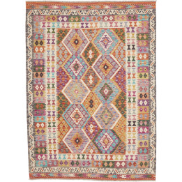 Hand Made Rug Kilim Afghanistan 150x206 Multico