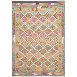 Hand Made Rug Kilim Afghanistan 149x211 Beige M
