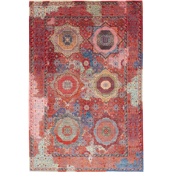 Tappeto Originale Kairo Pakistan 198x296 Rosso