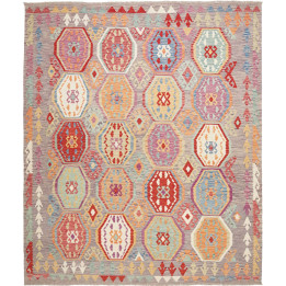 Hand Made Rug Kilim Afghanistan 247x292 Gray Mu