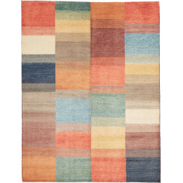 Hand Made Rug Mosaic Pakistan 151x197 Multicolo
