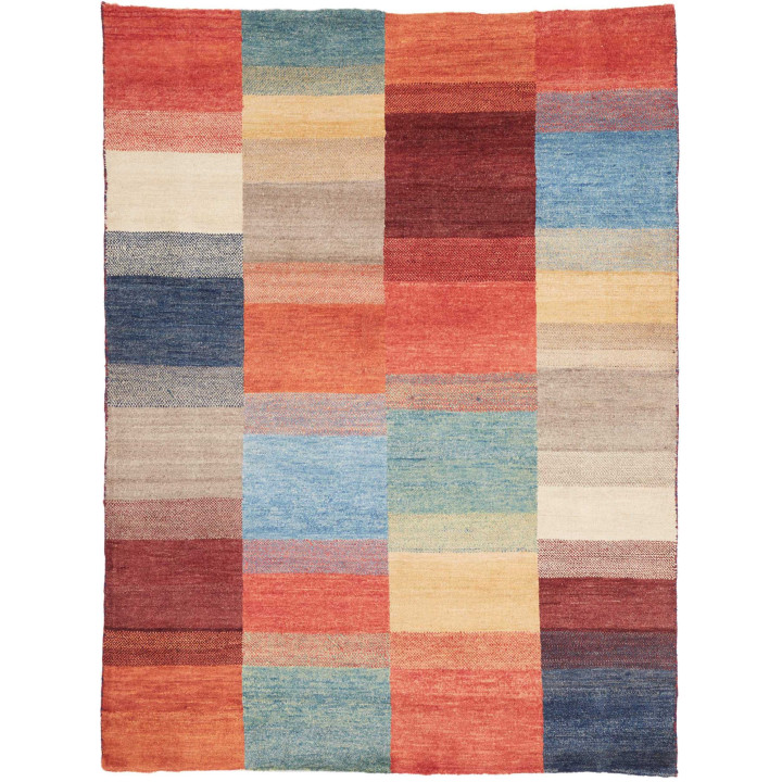 Hand Made Rug Mosaic Pakistan 144x191 Multicolo