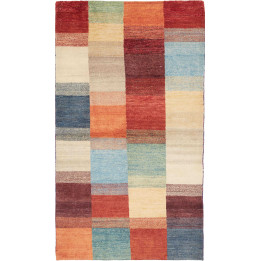 Hand Made Rug Mosaic Pakistan 85x149 Multicolor