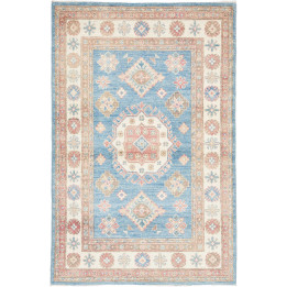 Hand Made Rug Kazak Afghanistan 99x152 Light Bl