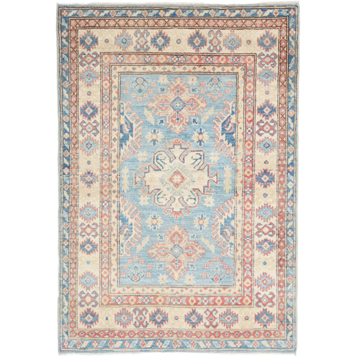 Hand Made Rug Kazak Afghanistan 101x149 Light B
