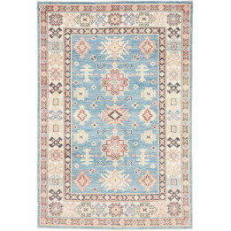 Hand Made Rug Kazak Afghanistan 103x149 Light B