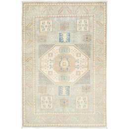 Hand Made Rug Kazak Afghanistan 100x150 Light B