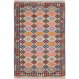 Hand Made Rug Kilim Afghanistan 169x257 Multico