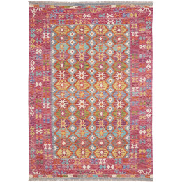 Hand Made Rug Kilim Afghanistan 172x246 Amarant