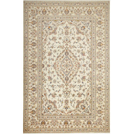 Tappeto Originale Kashan Persia 200x308 Avorio