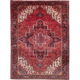 Hand Made Rug Gorawan Persia 225x300 Red Dark B