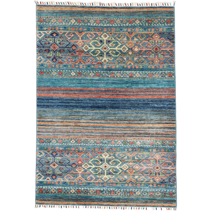 Tappeto Originale Istintia Pakistan 102x147 Blu