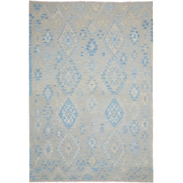 Tappeto Originale Kilim Afghanistan 175x257 Gri