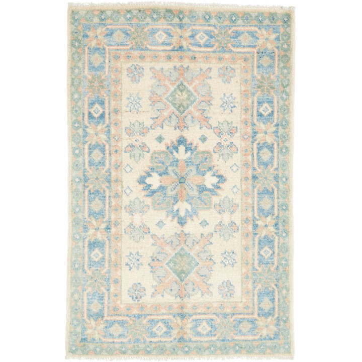 Tappeto Originale Kazak Afghanistan 61x94 Avori