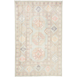 Tappeto Originale Kazak Afghanistan 82x130 Verd