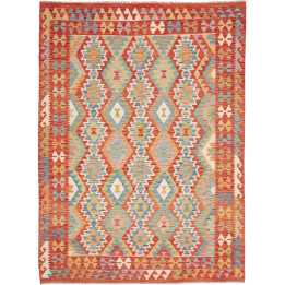 Hand Made Rug Kilim Afghanistan 175x234 Rust Re
