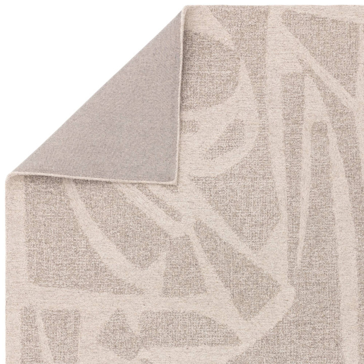 Rug Loxley abstract beige and taupe 200x290 cm