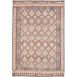 Hand Made Rug Kilim Afghanistan 169x241 Taupe G