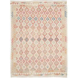 Hand Made Rug Kilim Afghanistan 183x245 Beige C