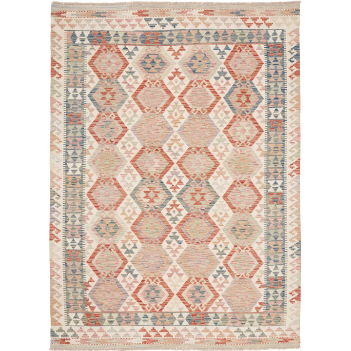 Hand Made Rug Kilim Afghanistan 172x237 Ivory B