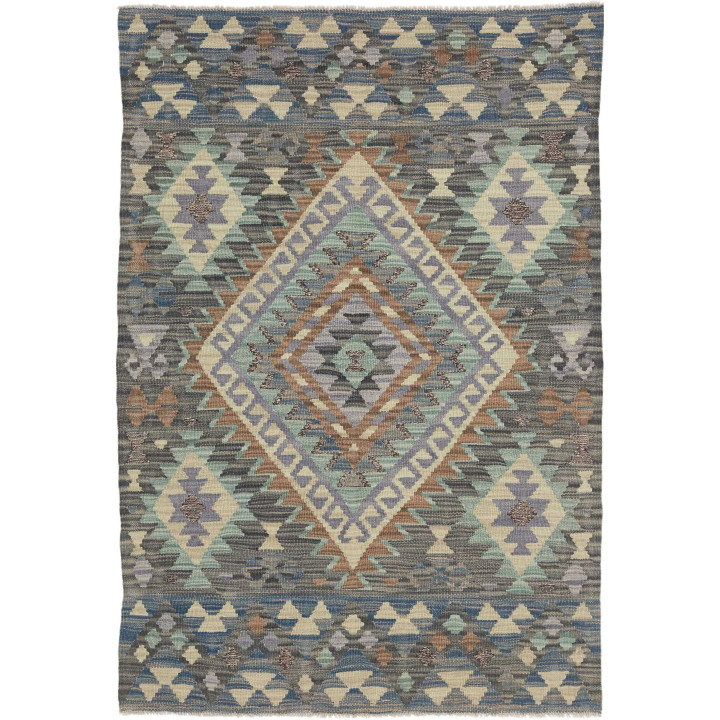 Hand Made Rug Kilim Afghanistan 100x149 Anthrac