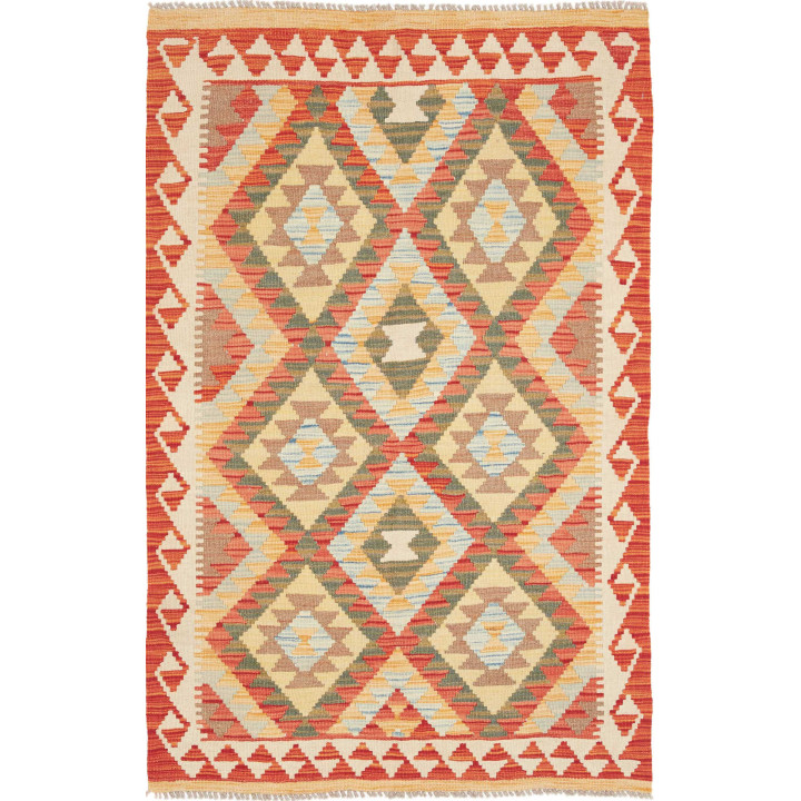 Tappeto Originale Kilim Afghanistan 97x149 Aran