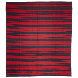 Hand Made Rug Kilim Vintage Persia 276x292 Red