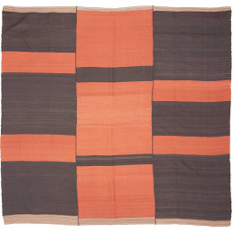 Hand Made Rug Kilim Vintage Persia 207x213 Rust
