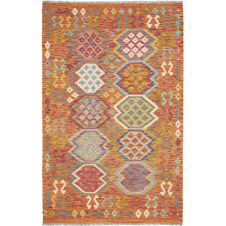Tappeto Originale Kilim Afghanistan 125x196 Ara