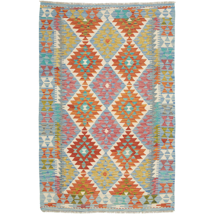 Hand Made Rug Kilim Afghanistan 127x197 Light B