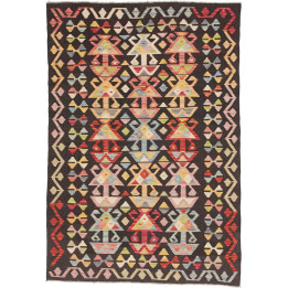 Hand Made Rug Kilim Afghanistan 119x174 Dark Br