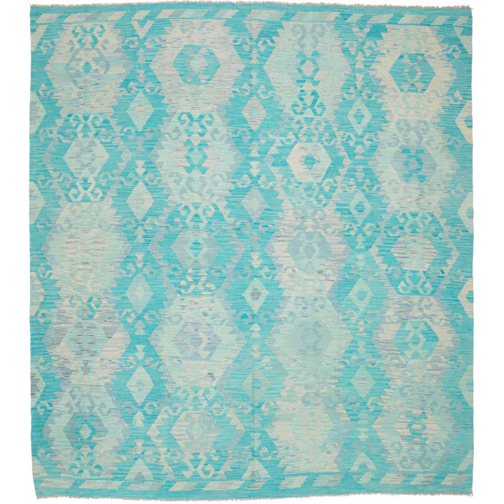Hand Made Rug Kilim Afghanistan 253x284 Turquoi