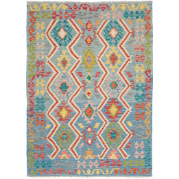 Hand Made Rug Kilim Afghanistan 125x172 Light B