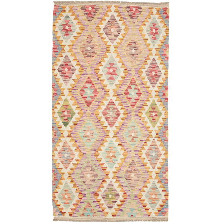 Tappeto Originale Kilim Afghanistan 106x198 Mul