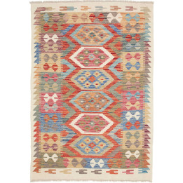 Tappeto Originale Kilim Afghanistan 99x147 Mult